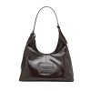 THE BELTED SACK BAG IN CRINKLE LEATHER